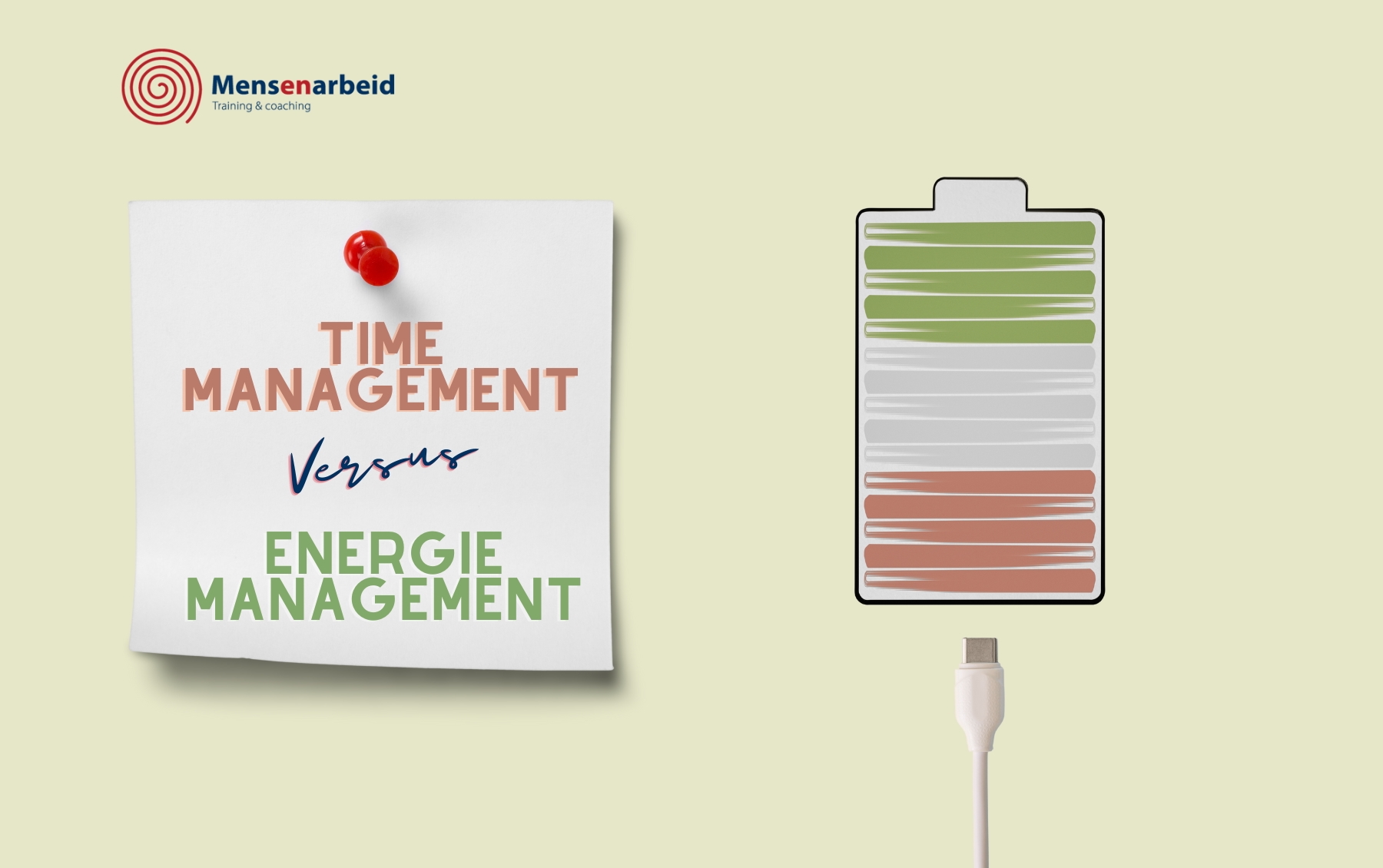 Time management versus energiemanagement